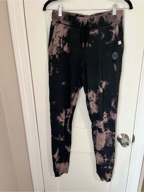 Sandcloud Tie-Dye Joggers - Black & Taupe Comfortable Slim Fit